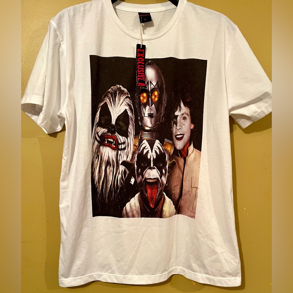Exclusive Kiss ⚡️Star Wars T-Shirt L